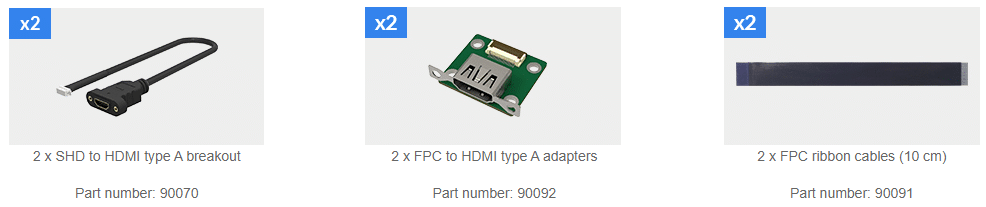 Magewell Eco Capture Dual HDMI M.2 card