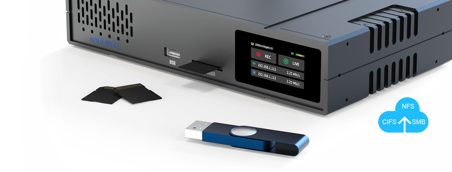 specifications of the Ultra Encode AIO, highlighting its multi-input video processing, flexible formats and protocols, powerful encoding and streaming capabilities, versatile recording and streaming options, and support for NDI®|HX 3