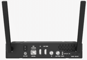 Mixes video from the HDMI and SDI inputs
