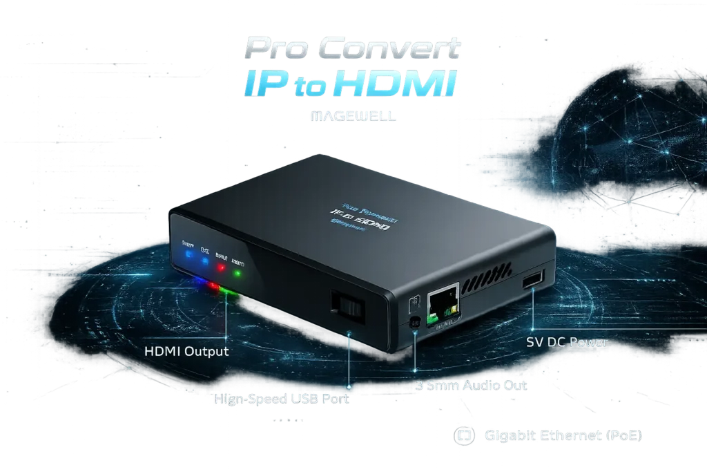 Magewell Pro Convert IP to HDMI: Applications, Features & Flexibility 2026